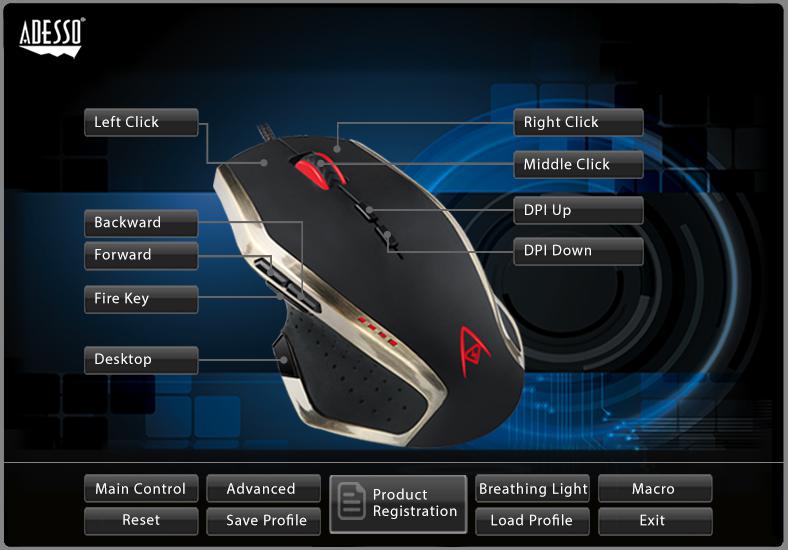 ADESSO TECHNOLOGY IMOUSE X3