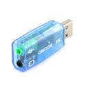 USB 2.0 Audio Sound Card Adapter For Desktop Laptop PC