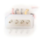 6in 3-pin Fan to 4-pin Pass-Through Power Adapter Cable