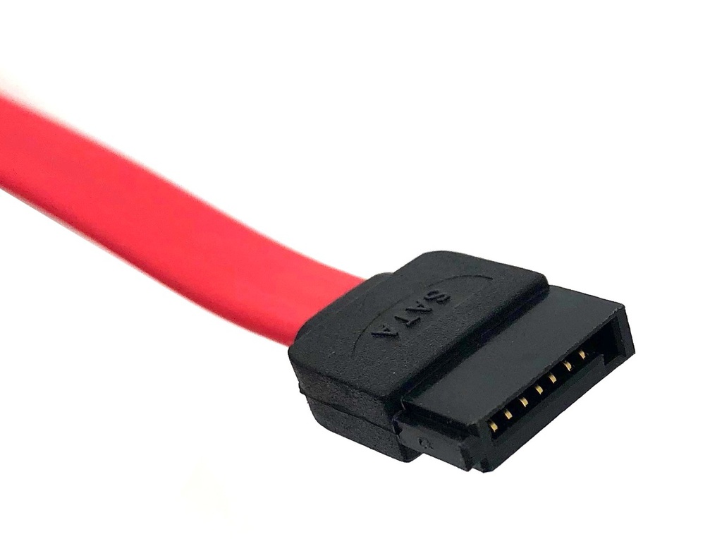 1m SATA 6Gb/s Straight to Right Angle Data Cable