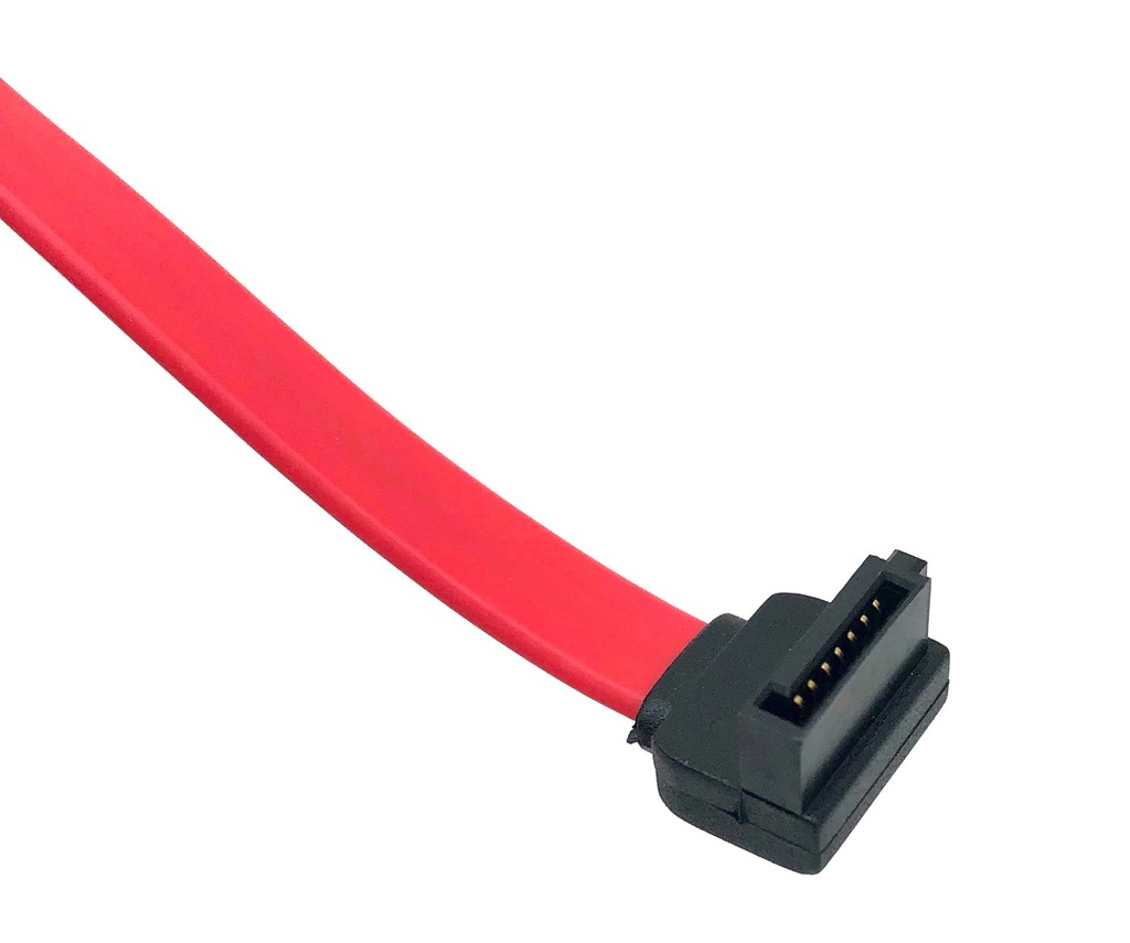 1m SATA 6Gb/s Straight to Right Angle Data Cable