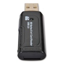 Gear Head CR6800 SD Series 5-in-1 Card Reader - USB 2.0, 480Mbps, PC and Mac Compatible