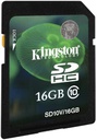 Kingston carte SD SD10V/16GB UHS-I SDHC/SDXC Classe 10 - 16Go