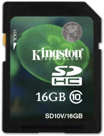 Kingston carte SD SD10V/16GB UHS-I SDHC/SDXC Classe 10 - 16Go