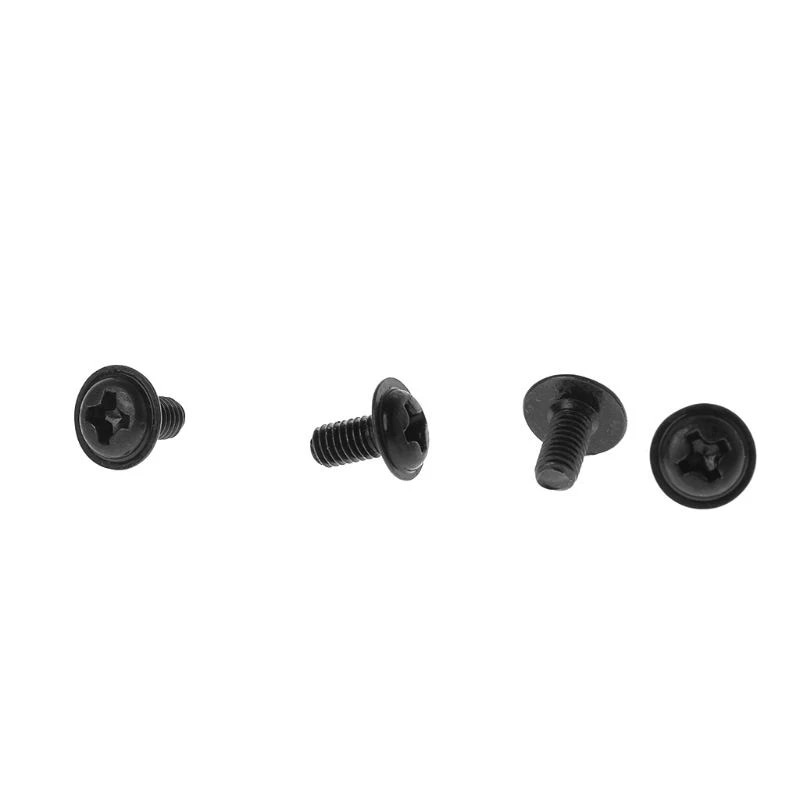 8PCS/SET Screws Mixed M3x 6mm 30mm Water Cooling Radiator Accessories Black