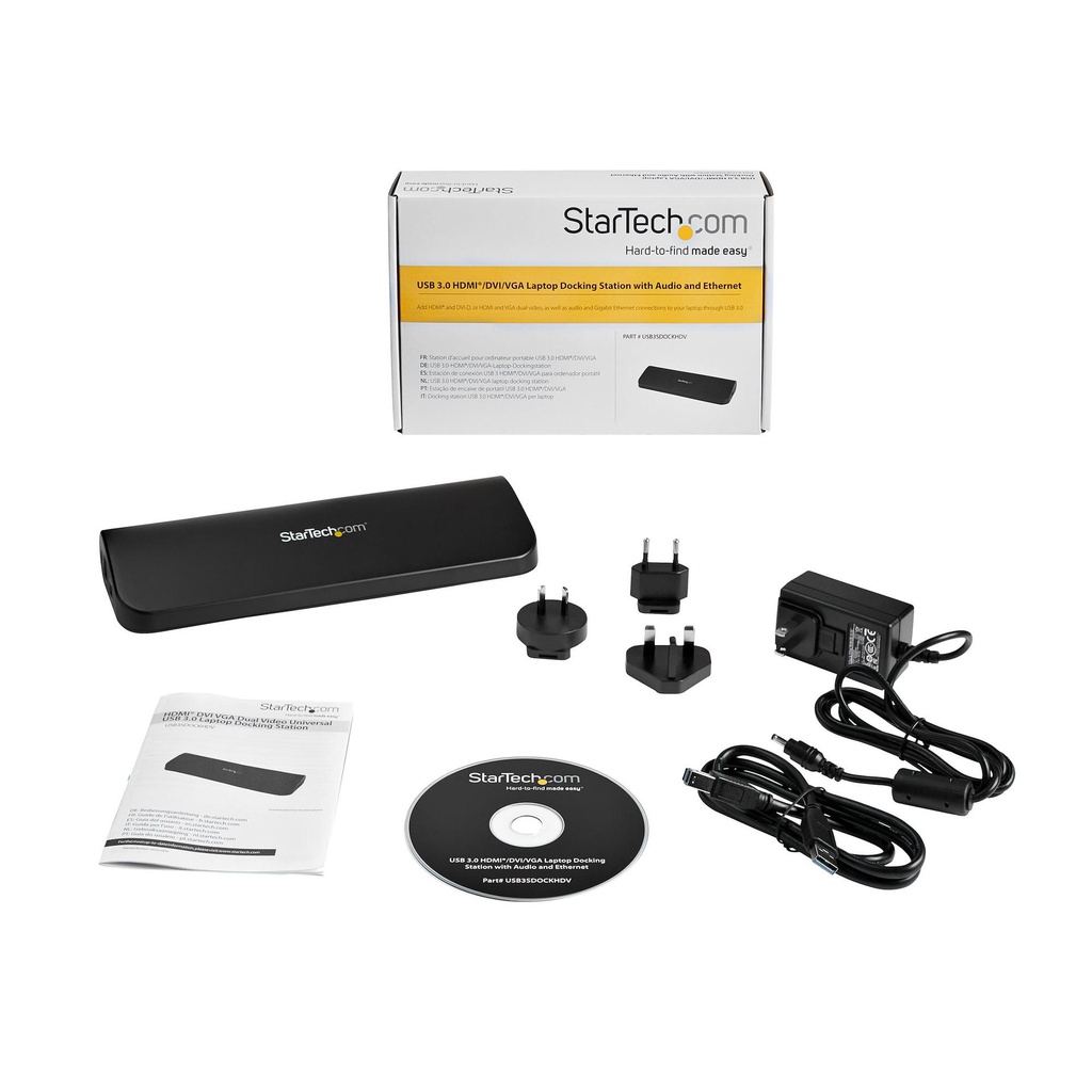 STARTECH.COM USB3SDOCKHDV