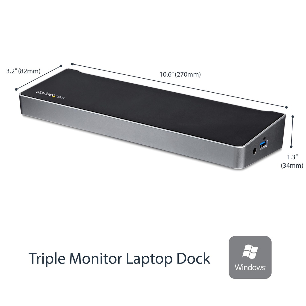 STARTECH.COM USB3DOCKH2DP