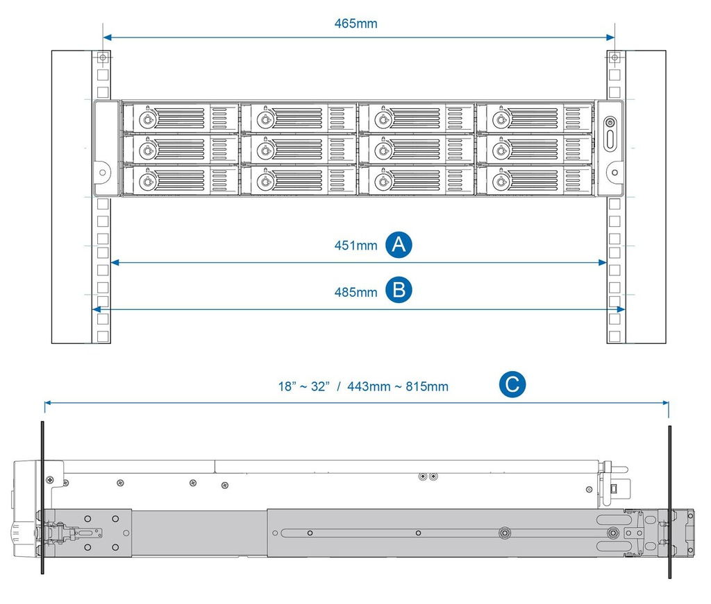 QNAP RAIL-B02