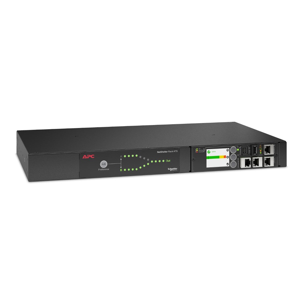 AMERICAN POWER CONVERSION SCHNEIDER APC NETSHELTER RACK AUTOMATIC TRANSFER SWITCH AP4433A