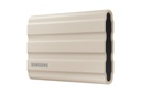 SAMSUNG SAMSUNG USB 3.2 GEN. 2 T7 SHIELD 1TB PORTABLE SSD - BEIGE MU-PE1T0K/AM