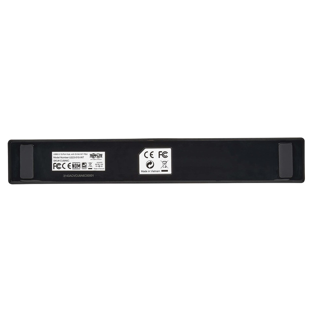 TRIPP LITE TRIPP LITE 10PORT USB HUB W/ POWER/INT PLUG ADAPTER U223-010-INT
