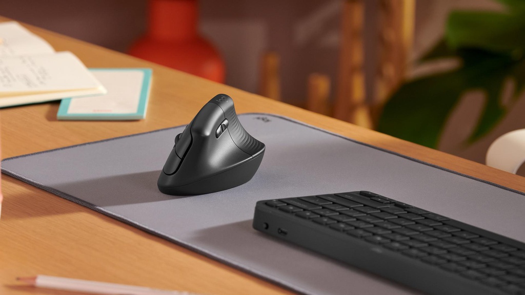 LOGITECH LOGITECH LIFT LEFT VERTICAL ERGONOMIC MOUSE (GRAPHITE) 910-006467