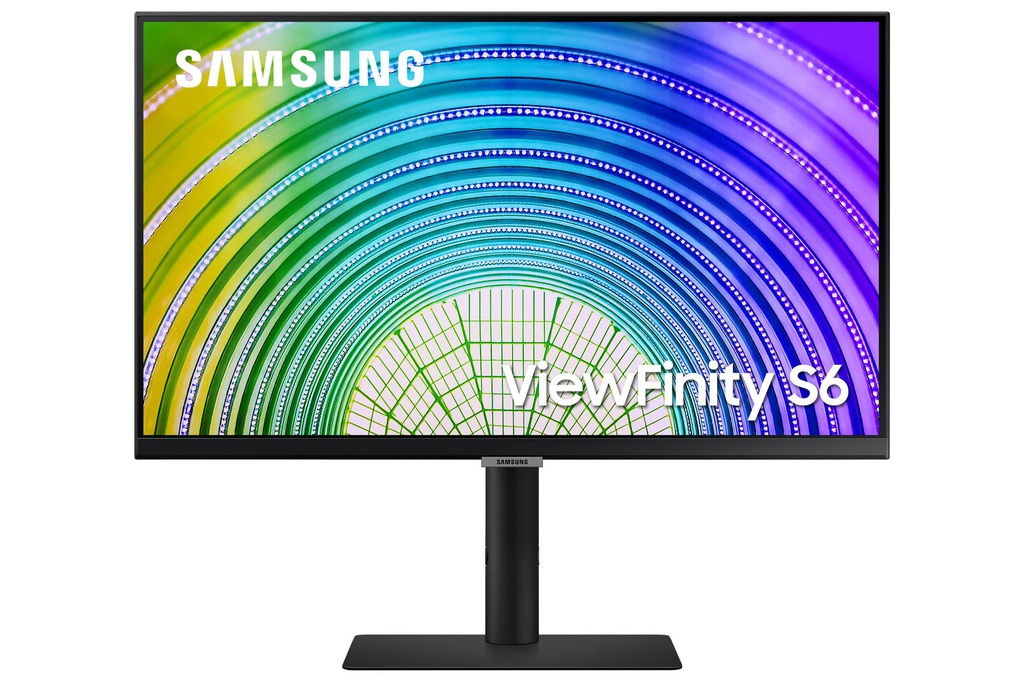 SAMSUNG S24A608U, 24 WQHD Ultra-thin Monitor with HAS, 16:9 Aspect Ratio, IPS Panel, 256 LS24A608UCNXGO