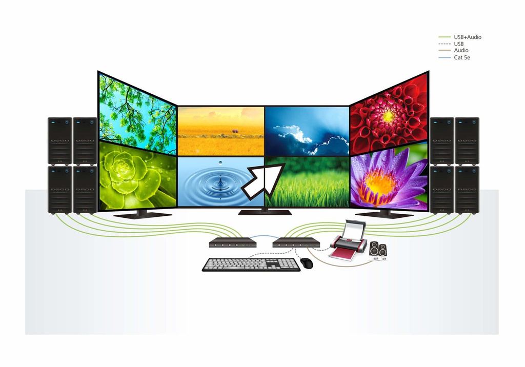 ATEN TECHNOLOGY CS724KM