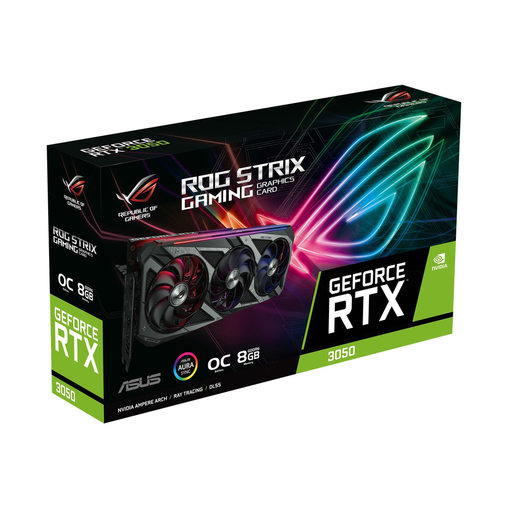 ASUS ROG-STRIX-RTX3050-O8G-GAMING