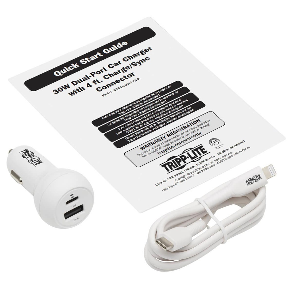 TRIPP LITE U280-C02-30W-K