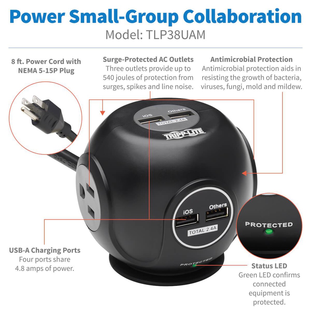 TRIPP LITE TLP38UAM