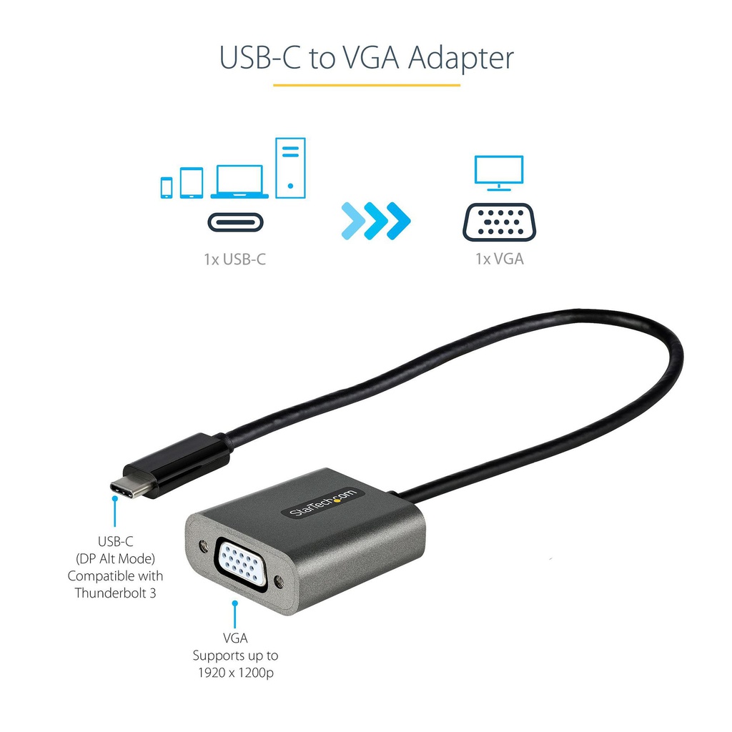 STARTECH.COM CDP2VGAEC