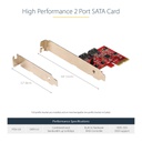STARTECH.COM 2P6GR-PCIE-SATA-CARD
