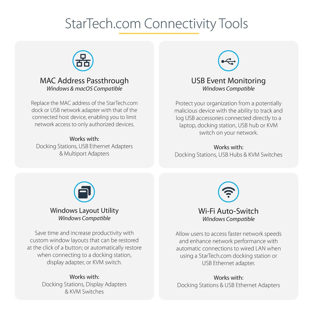 STARTECH.COM DKT30CHVSDPD