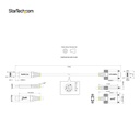STARTECH.COM USB31CCSLKV1M