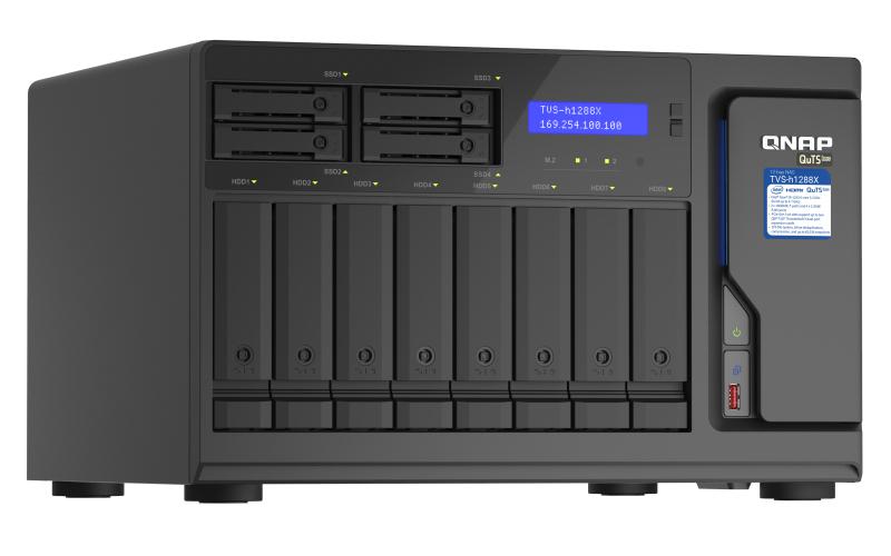 QNAP Systems Inc. TVS-H1288X-W1250-16G-US