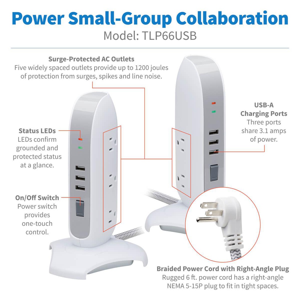 TRIPP LITE TLP66USB