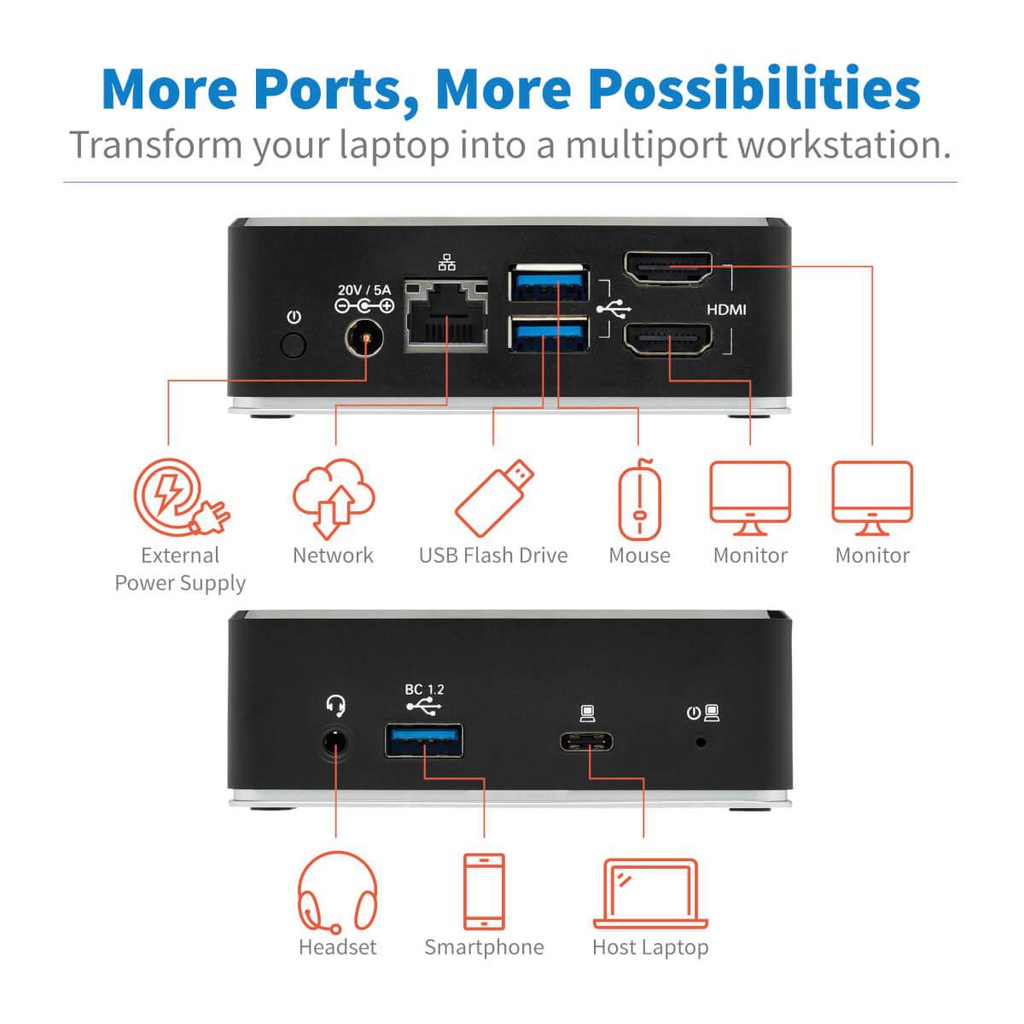 Tripp-Lite U442-DOCK20-B