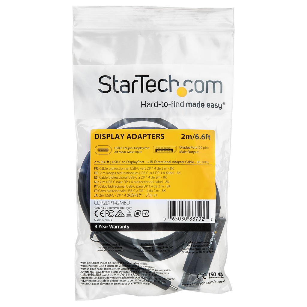 STARTECH.COM CDP2DP142MBD