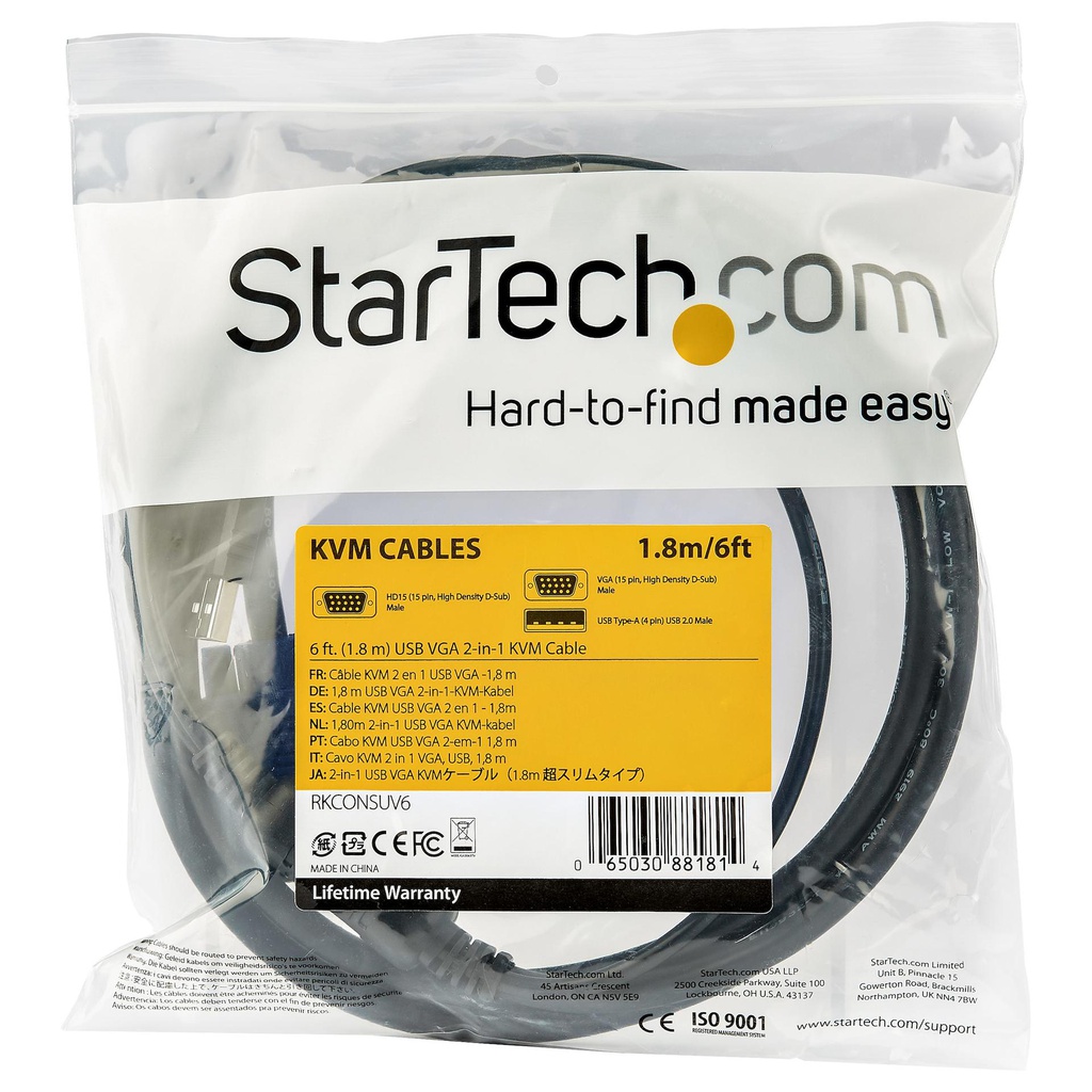 STARTECH.COM RKCONSUV6