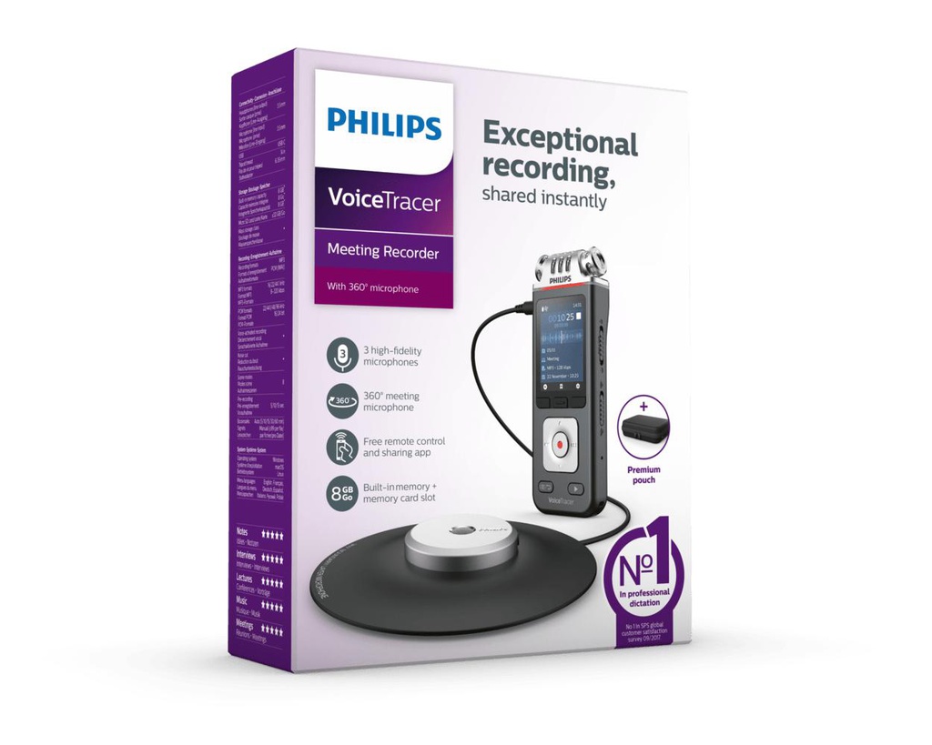 PHILIPS SPEECH PRODUCTS DVT8110