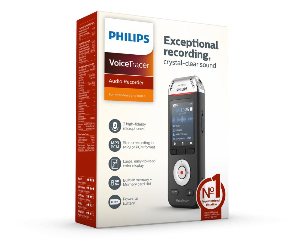 PHILIPS SPEECH PRODUCTS DVT2110