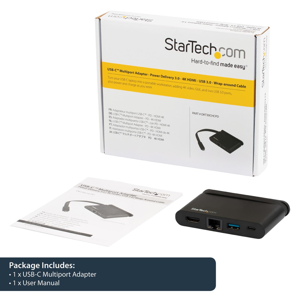 STARTECH.COM DKT30CHCPD