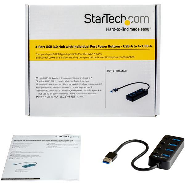 STARTECH.COM HB30A4AIB