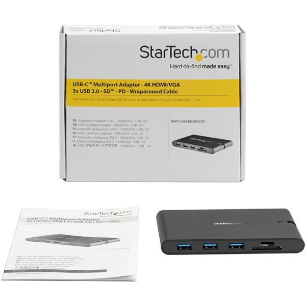 STARTECH.COM DKT30CHVSCPD