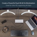 STARTECH.COM TB3DOCK2DPPD