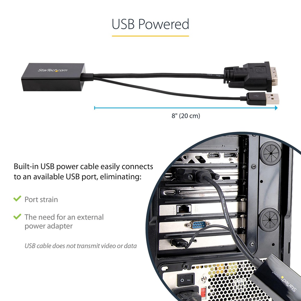 STARTECH.COM DVI2DP2