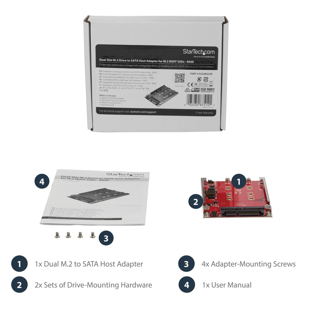 STARTECH.COM S322M225R