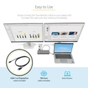 STARTECH.COM TB3DK2DPPD
