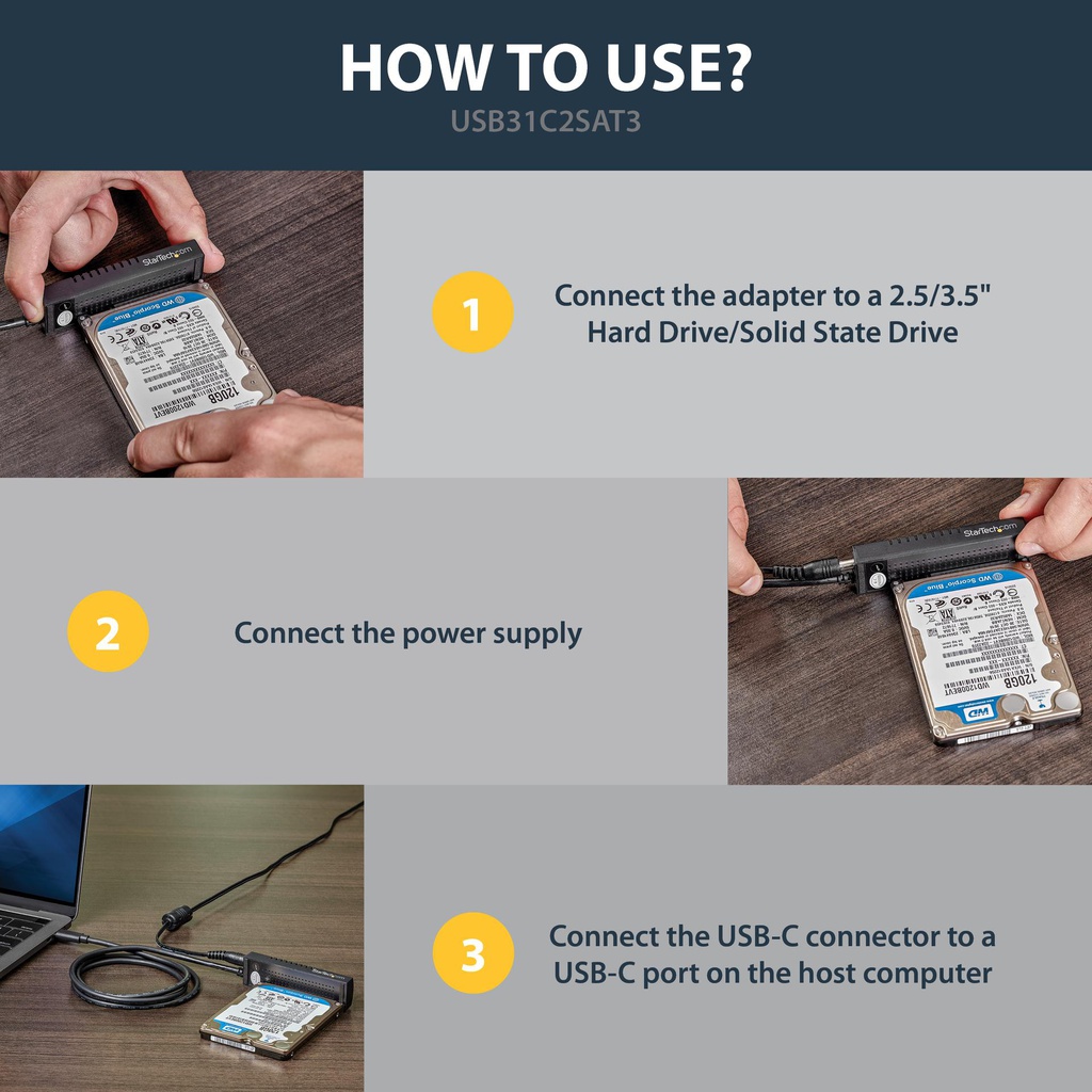 STARTECH.COM USB31C2SAT3