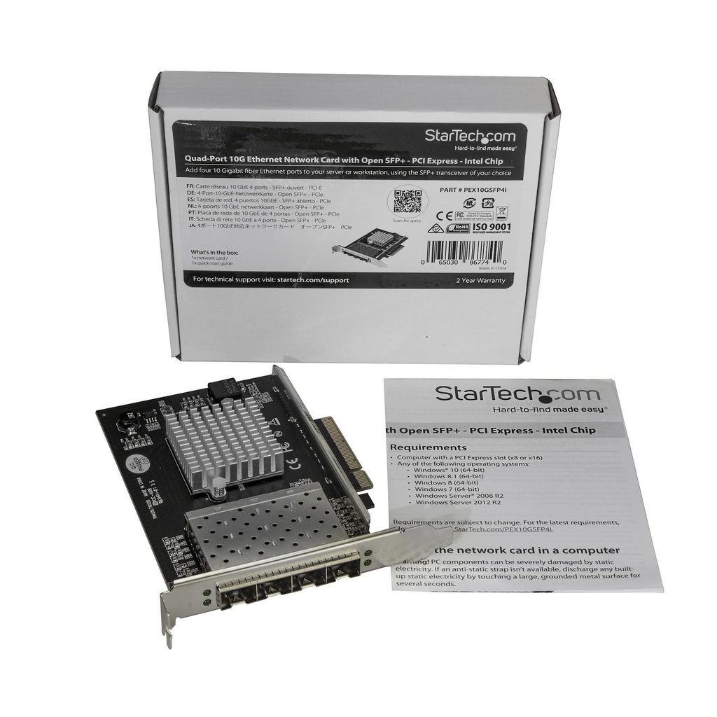 STARTECH.COM PEX10GSFP4I