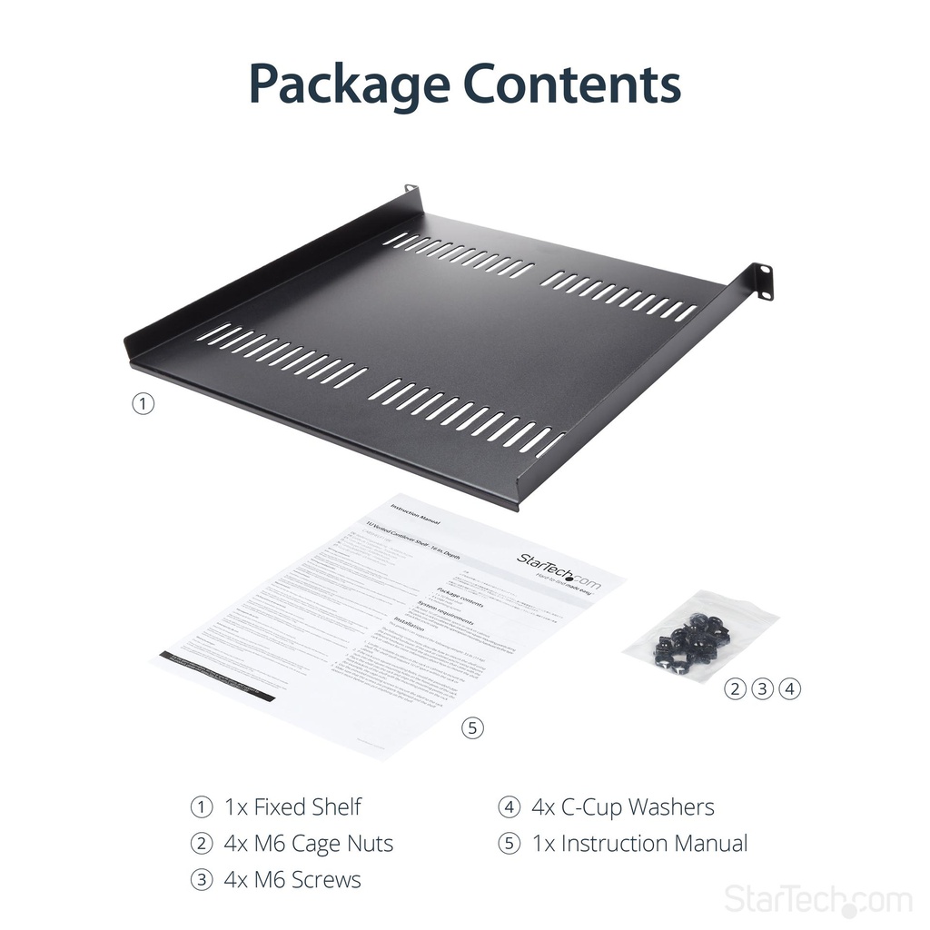 STARTECH.COM CABSHELF116V