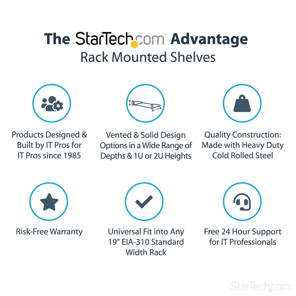 STARTECH.COM CABSHELF1U10