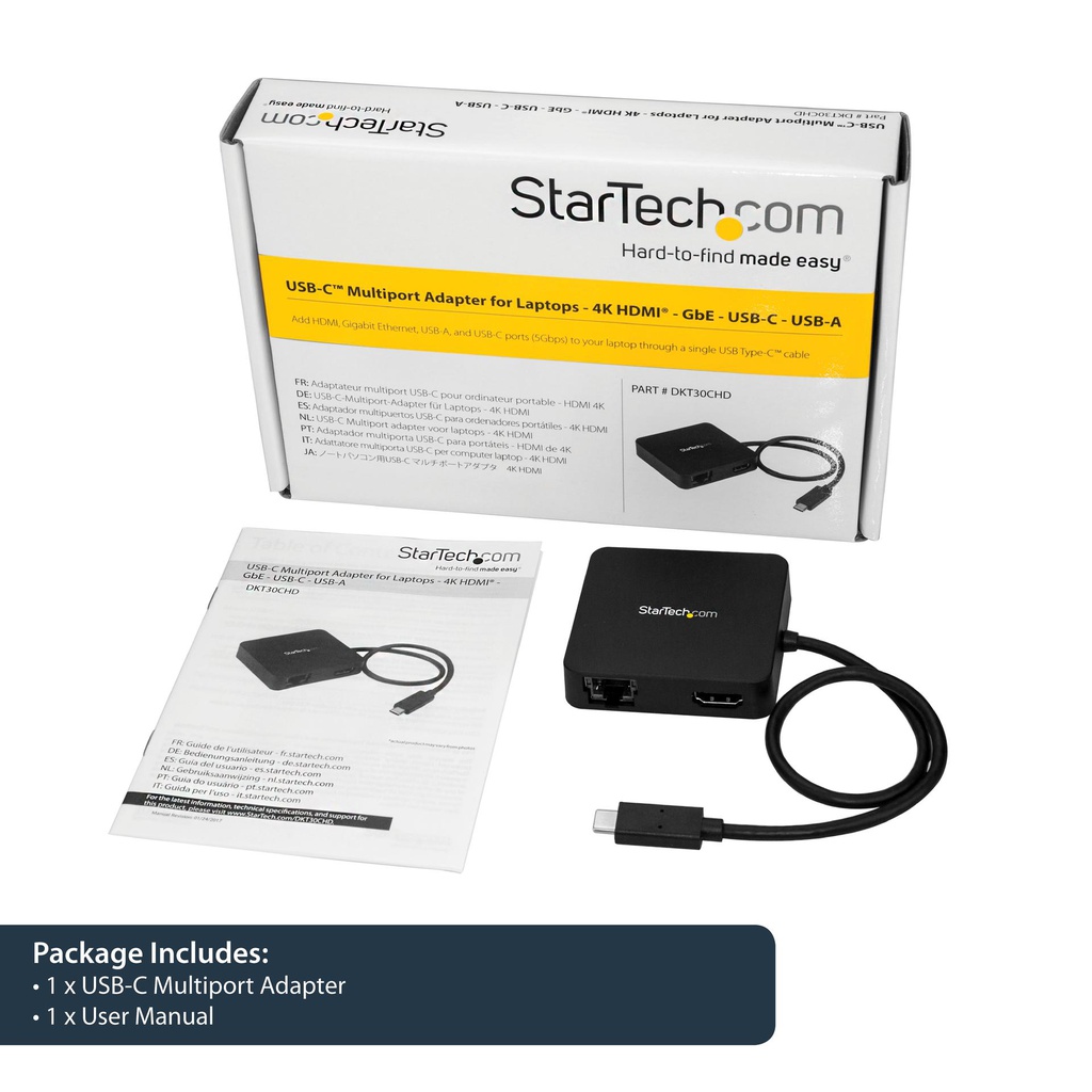 STARTECH.COM DKT30CHD