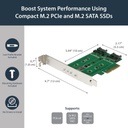 STARTECH.COM PEXM2SAT32N1