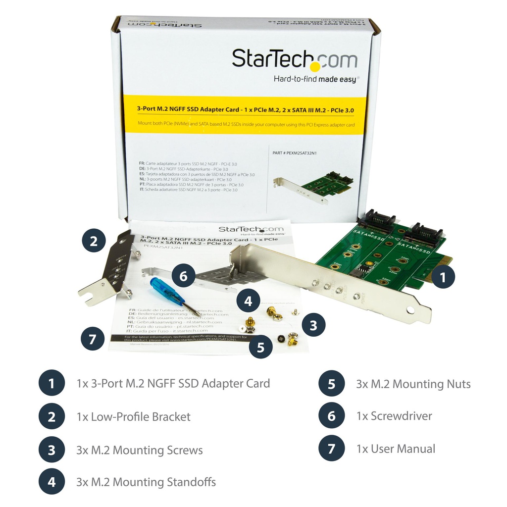 STARTECH.COM PEXM2SAT32N1