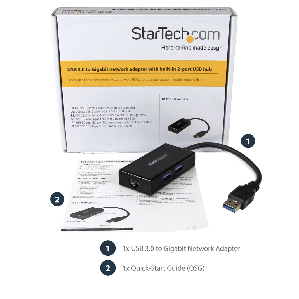 STARTECH.COM USB31000S2H