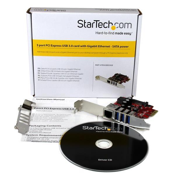 STARTECH.COM PEXUSB3S3GE