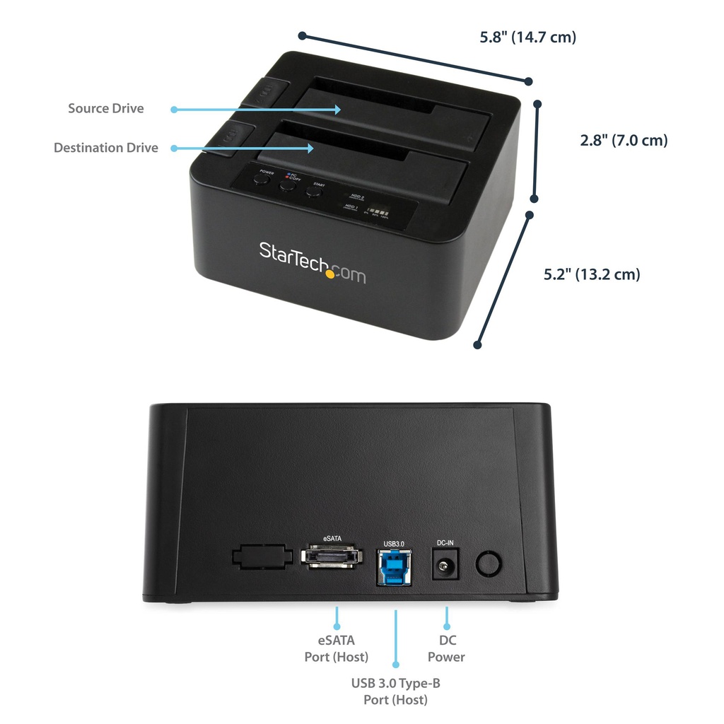 STARTECH.COM SDOCK2U33RE