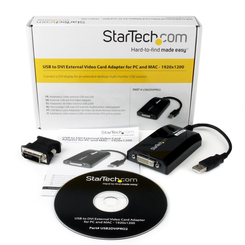 STARTECH.COM USB2DVIPRO2